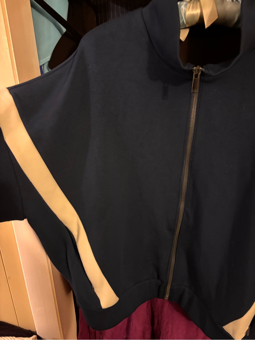 SPANX Navy Jacket Air Essentials XL